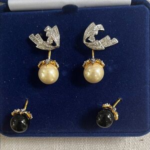 Camrose& Kross JBK Classic Pearl Drop Earrings